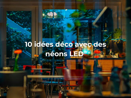 10 idées déco avec des néons LED pour un intérieur moderne et unique - Lampe Neon