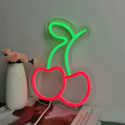 Neon Cerise Deco Lampe Neon