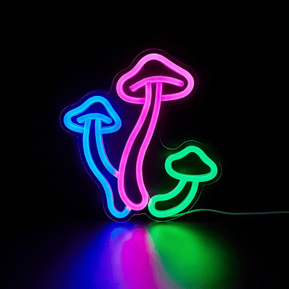 Neon Champignons Lampe Neon