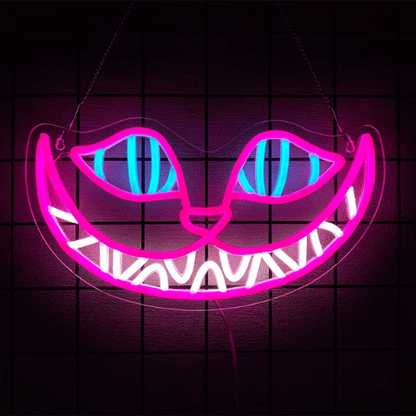 Neon Chat Diabolique Lampe Neon