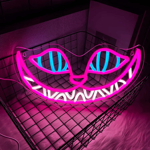 Neon Chat Diabolique Lampe Neon