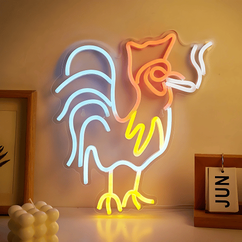 Neon Cigarette Coq Lampe Neon