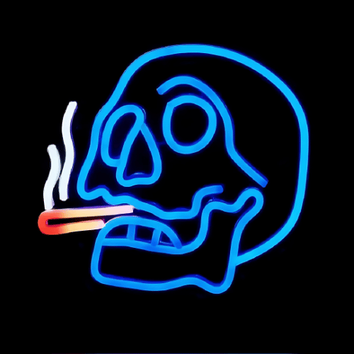 Neon Cigarette Lampe Neon