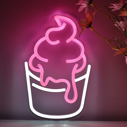 Neon Cupcake