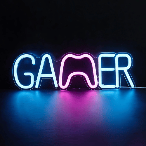 Neon Gamer Lampe Neon