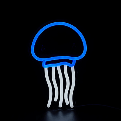 Neon Meduse Lampe Neon