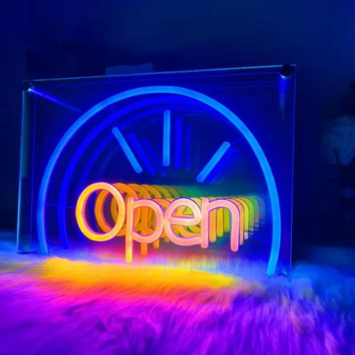 Miroir LED Infini Open