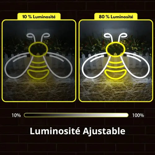 Neon Abeille Original Lampe Neon