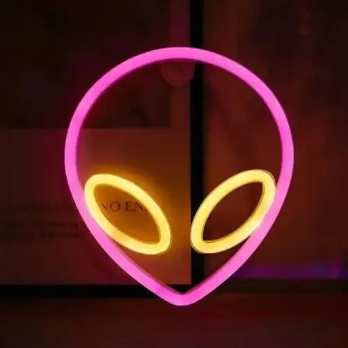 Neon Alien Simple Lampe Neon