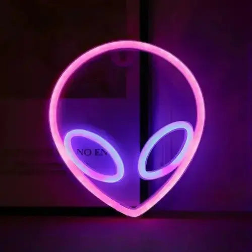 Neon Alien Simple Lampe Neon