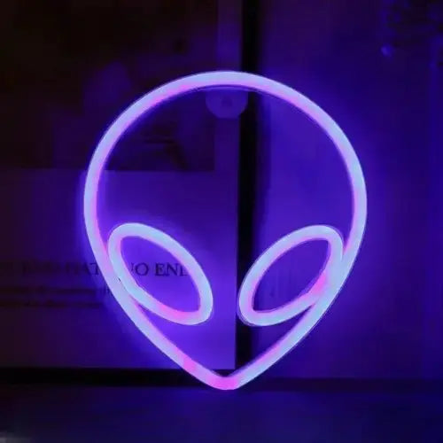 Neon Alien Simple Lampe Neon