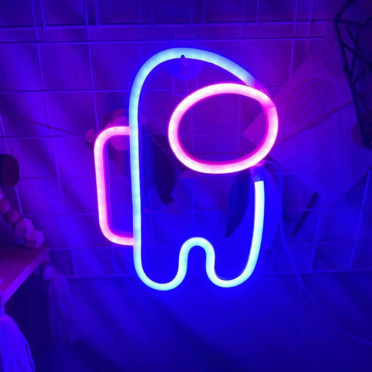 Neon Astronaute Lampe Neon