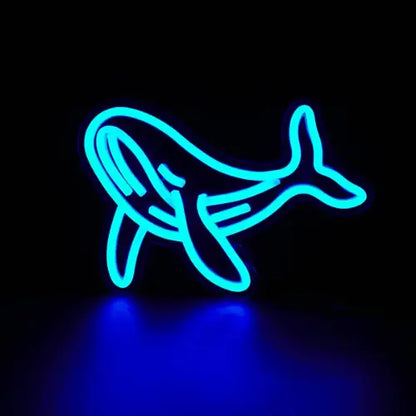 Neon Baleine Lampe Neon