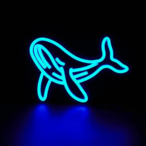 Neon Baleine Lampe Neon