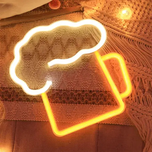 Neon Biere Coulante Lampe Neon