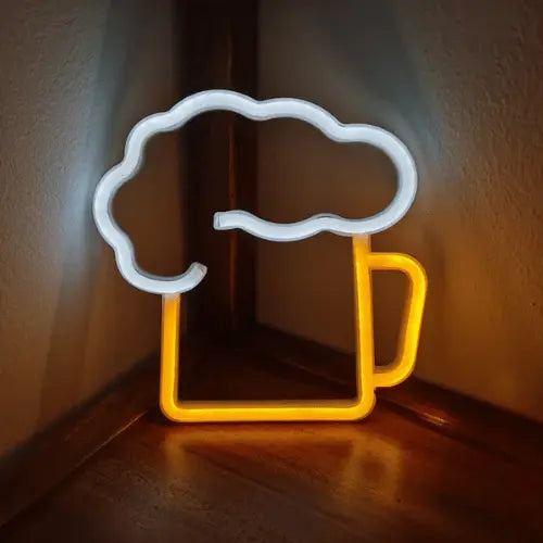 Neon Biere Coulante Lampe Neon