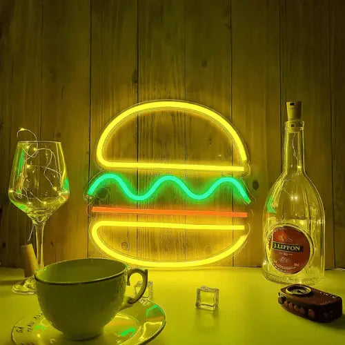 Neon Burger Lampe Neon