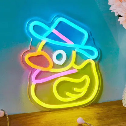 Neon Canard Lampe Neon