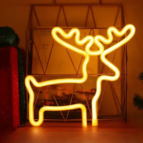 Neon Cerf Lampe Neon