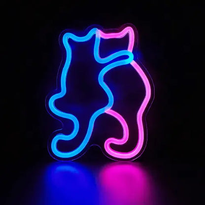 Neon Chats Lampe Neon