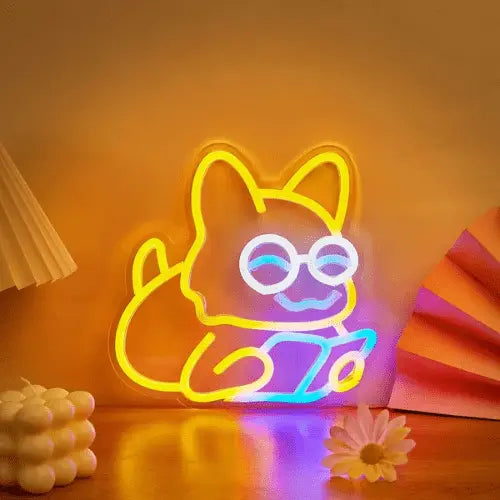 Neon Chien Livre Lampe Neon