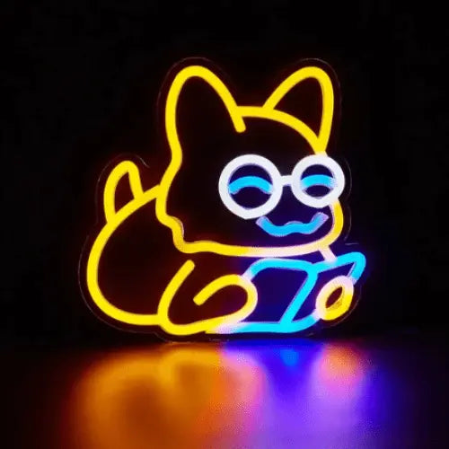 Neon Chien Livre Lampe Neon