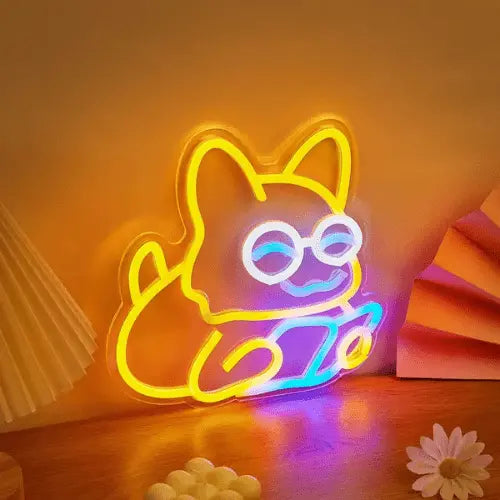 Neon Chien Livre Lampe Neon