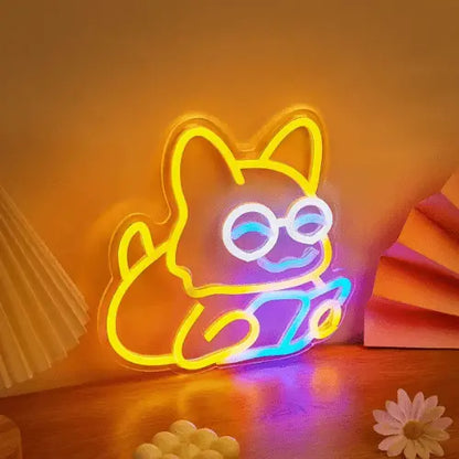 Neon Chien Livre Lampe Neon