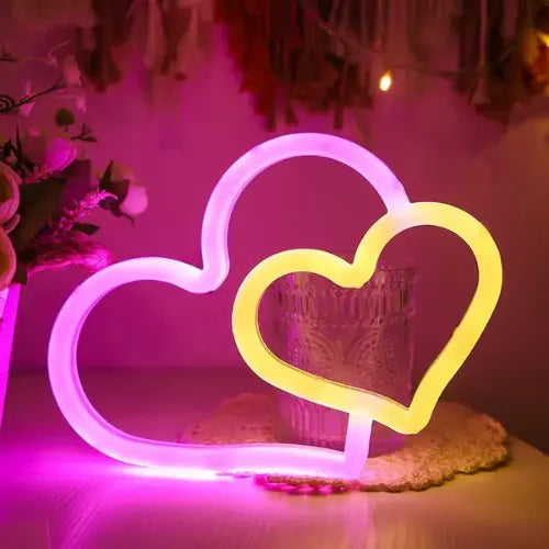 Neon Coeur Love Lampe Neon