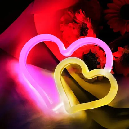 Neon Coeur Love Lampe Neon