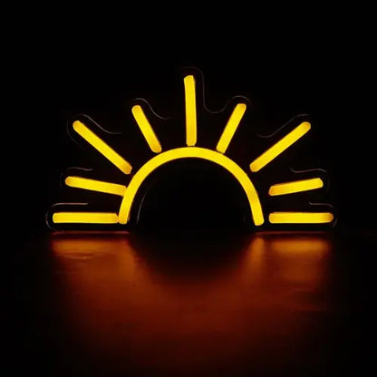 Neon Coucher de Soleil Lampe Neon