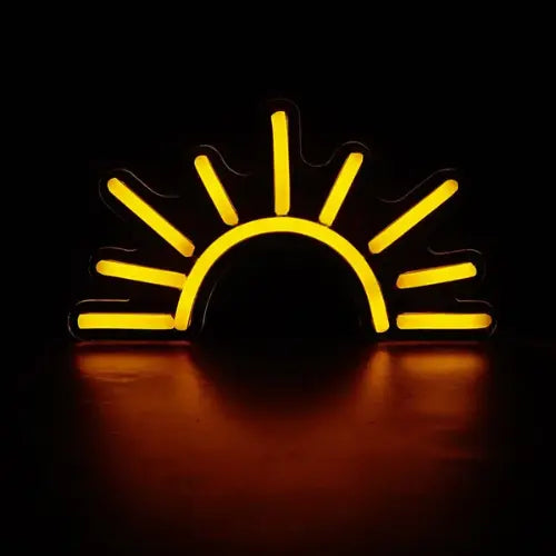 Neon Coucher de Soleil Lampe Neon