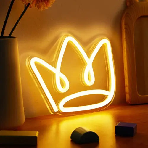 Neon Couronne Lampe Neon
