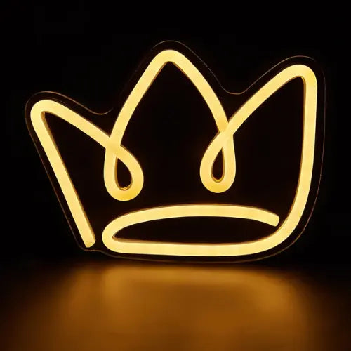 Neon Couronne Lampe Neon