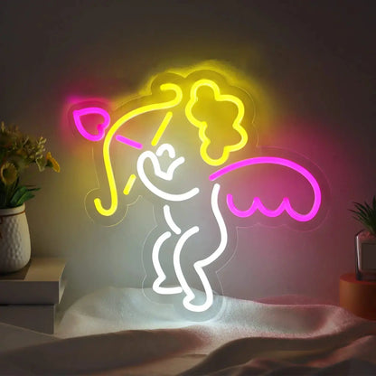 Neon Cupidon Lampe Neon