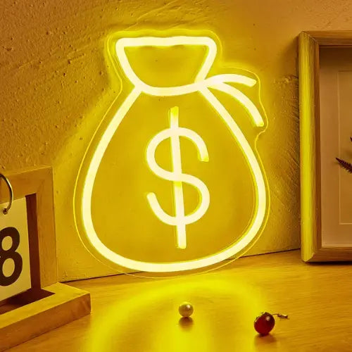 Neon Dollar Lampe Neon