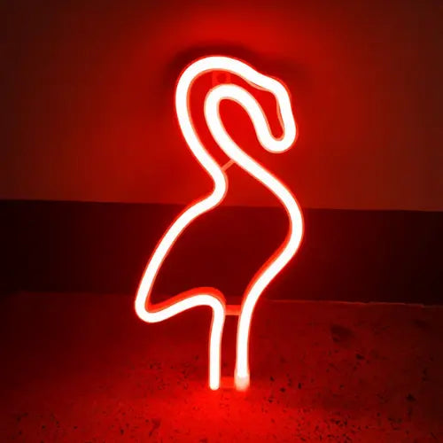 Neon Flamant Rose Lampe Neon
