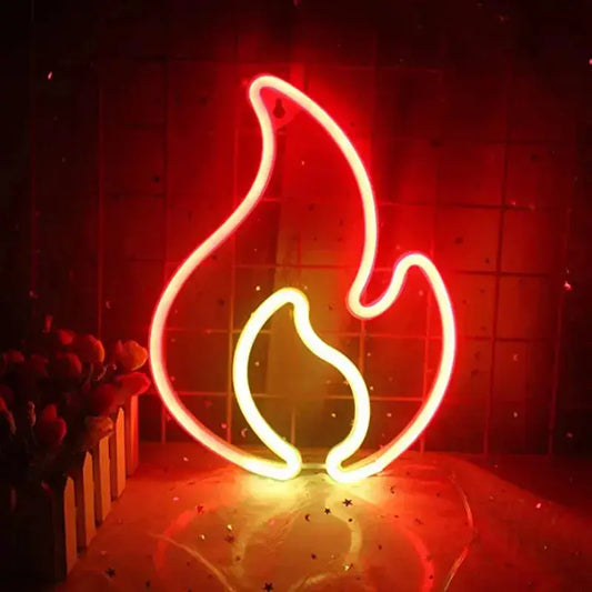 Neon Flamme Lampe Neon