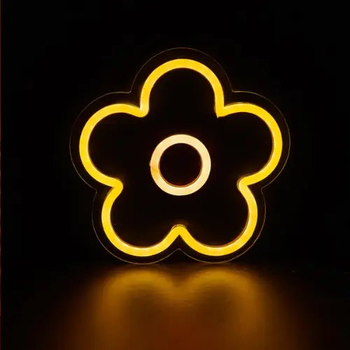 Neon Fleur Lampe Neon