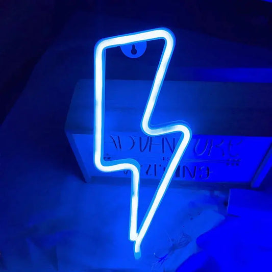 Neon Foudre Lampe Neon