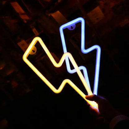 Neon Foudre Lampe Neon