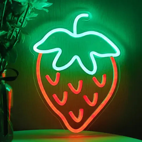 Neon Fraise Lampe Neon