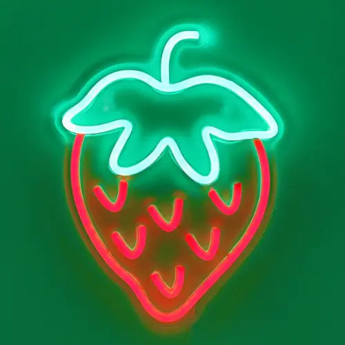 Neon Fraise Lampe Neon