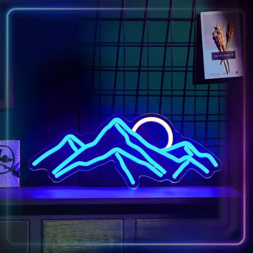 Neon Montagne Lampe Neon