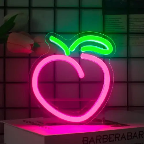 Neon Peche Lampe Neon