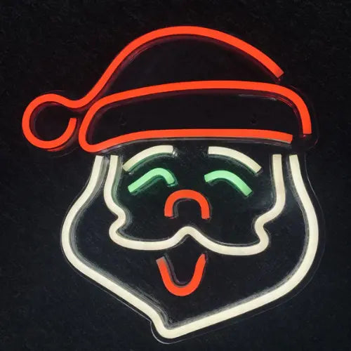 Neon Pere Noel Lampe Neon