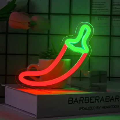 Neon Piment Lampe Neon