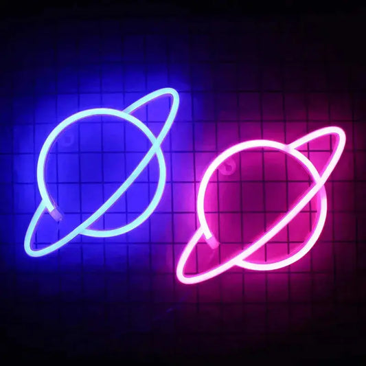 Neon Planete Simple Lampe Neon