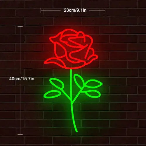 Neon Rose Lampe Neon