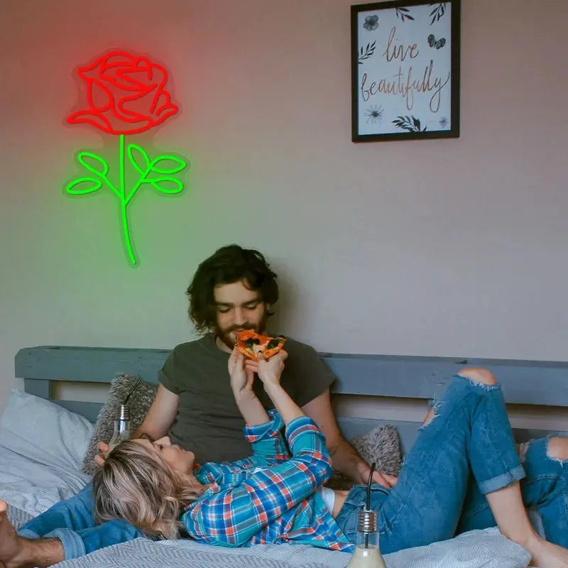 Neon Rose Lampe Neon